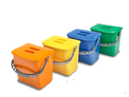 Search KBS6-B Blue plastic bucket 6 Liters 2129017-B 