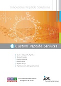 BDL Newsletter Custom peptide synthesis