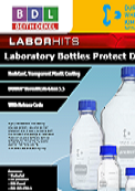 BDL Newsletter labortory bottles Protect from Duran®.